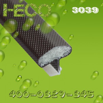 PU包覆式发泡密封条-室内门用I-ECO-3039